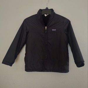 Patagonia Reversible Insulated Jacket Coat Full Zip Black Small 7 / 8